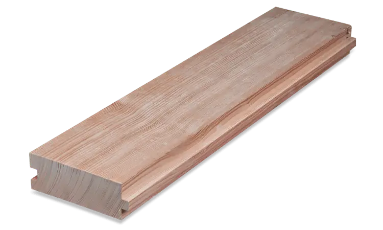 Rauhspund nut und feder Lärche