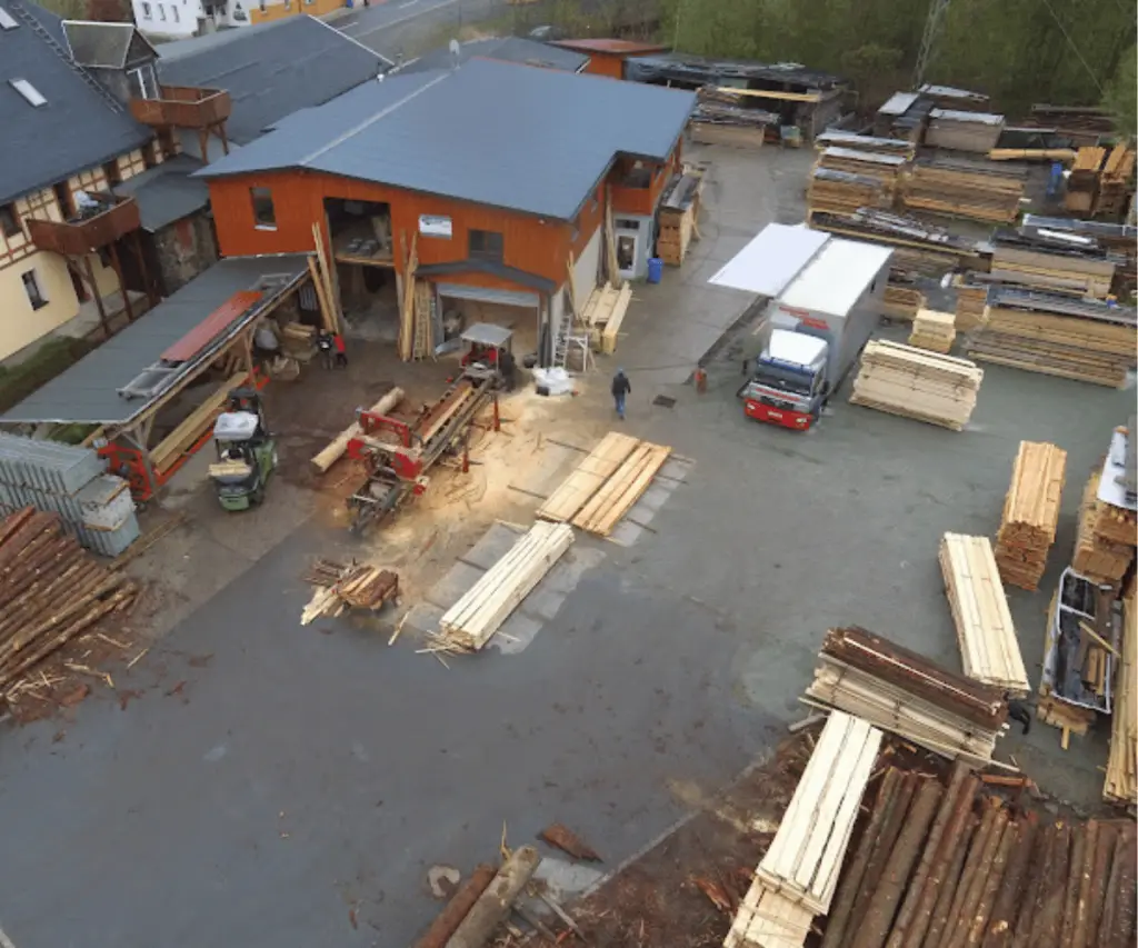 holzhof obere Mühle von oben